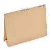 Calendrier de bureau avec mémo beige | sans marquage | non disponible | non disponible | non disponible