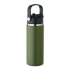 Bouteille double paroi 500 ml Vert foncé | sans marquage | non disponible | non disponible | non disponible