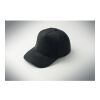 Casquette 5 pans en velours noir | sans marquage | non disponible | non disponible | non disponible