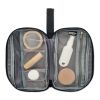 Trousse de toilette 600D RPET noir | sans marquage | non disponible | non disponible | non disponible