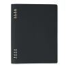 Cahier A5 rechargeable en PU noir
