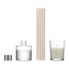 Set bougies et diffuseur blanc