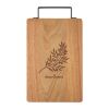 Planche en acacia avec poignée en bois
