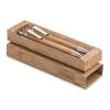 Set de stylos et crayons bois