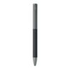 Stylo bille twist en alu recyclé noir