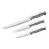 Set de couteaux en acier inox argent