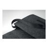 Sac messager en feutre RPET gris foncé | sans marquage | non disponible | non disponible | non disponible
