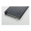 Carnet A5 en PU recyclé noir | sans marquage | non disponible | non disponible