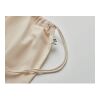 Sac à cordon en coton organique beige | sans marquage | non disponible | non disponible | non disponible