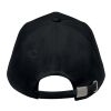 Casquette de baseball coton noir | sans marquage | non disponible | non disponible | non disponible