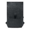 Sac à dos en feutre RPET gris foncé | sans marquage | non disponible | non disponible | non disponible