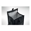 Sac à déjeuner isotherme RPET noir | sans marquage | non disponible | non disponible | non disponible