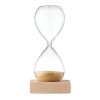 Sablier en verre 5 minutes beige | sans marquage | non disponible | non disponible