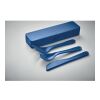 Set de couverts en PP bleu | sans marquage | non disponible | non disponible | non disponible