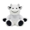 Teddy cow plush blanc | sans marquage | non disponible | non disponible | non disponible
