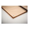 A5 ring bound Bamboo notebook bois | sans marquage | non disponible | non disponible