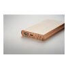 6000 mAh Bamboo power bank bois | sans marquage | non disponible | non disponible