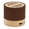 Bamboo RPET wireless speaker Chocolat | sans marquage | non disponible | non disponible | non disponible
