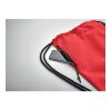 Grand sac à cordon 300D RPET rouge | sans marquage | non disponible | non disponible | non disponible