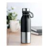 Bouteille double paroi 600ml. noir | sans marquage | non disponible | non disponible | non disponible