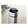 Bouteille&nbsp; avec thermomètre argent mate | sans marquage | non disponible | non disponible | non disponible