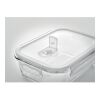Lunchbox en verre 900ml 'Praga' transparent | sans marquage | non disponible | non disponible | non disponible