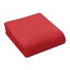 Couverture de voyage en RPET rouge | sans marquage | non disponible | non disponible | non disponible
