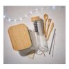 Lunchbox en verre et bambou transparent | sans marquage | non disponible | non disponible | non disponible