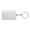 Porte-clés powerbank 1000mAh argent | sans marquage | non disponible | non disponible | non disponible
