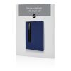 Carnet de notes A5 avec stylo tactile Deluxe blue marin | sans marquage | non disponible | non disponible | non disponible