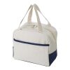 Sac isotherme en coton 280 g/m² Alex bleu marine/beige | sans marquage | non disponible | non disponible