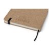 Carnet A5 en cuir recyclé Gianna marron | sans marquage | non disponible | non disponible