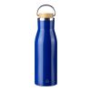 Bouteille de 500 ml en acier inoxydable recyclé Aline bleu | sans marquage | non disponible | non disponible