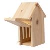 Hôtel à papillons en bois de pin Anita marron | sans marquage | non disponible | non disponible
