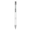 Stylo bille en métal blanc | sans marquage | non disponible | non disponible