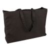 Sac shopping en coton Oeko-Tex 280 g/m2 Hugh noir | sans marquage | non disponible | non disponible