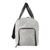 Sac de sport en polyester 600D recyclé Desmond gris clair | sans marquage | non disponible | non disponible