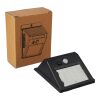 Lampe solaire en PP munie 20 LED COB Briony noir | sans marquage | non disponible | non disponible