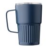 Taza termo de acero inox. reciclado (450 ml) Calo gris | sans marquage | non disponible | non disponible