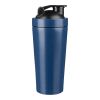 Vaso agitador de acero inox. reciclado (750 ml) Orla noir | sans marquage | non disponible | non disponible