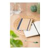 Carnet A5 en bambou et PU Dorita noir | sans marquage | non disponible | non disponible