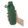 Botella termo de acero inox. reciclado (500 ml) Sena blanc | sans marquage | non disponible | non disponible