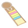 Marque-page Clay | Carton recyclé marron