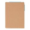 Carnet Quillo | Carton recyclé | A6 | Uni bleu clair
