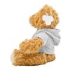Peluche livré avec un sweat. blanc