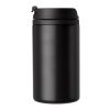 Mug isotherme en acier inoxydable noir