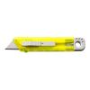 Cutter publicitaire en plastique translucide bleu
