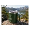 Mug double paroi en acier inoxydable Renate gris