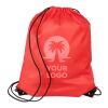 Sac à dos en polyester 210D Isolde rouge