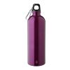 Gourde simple paroi de 750 ml en acier inoxydable recyclé Emeric violet
